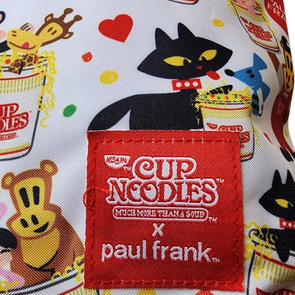 Paul‎ Frank Cup Noodles Small Backpack Bag Purse New